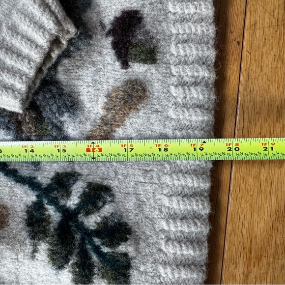 Vintage REI Hand Knit Wool Nature Sweater - Picture 6 of 8
